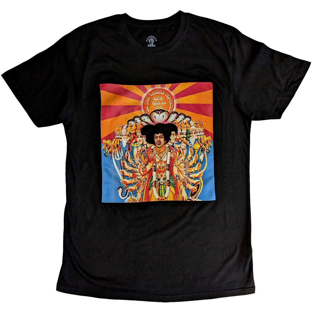 Jimi Hendrix Unisex T-shirt- Axis