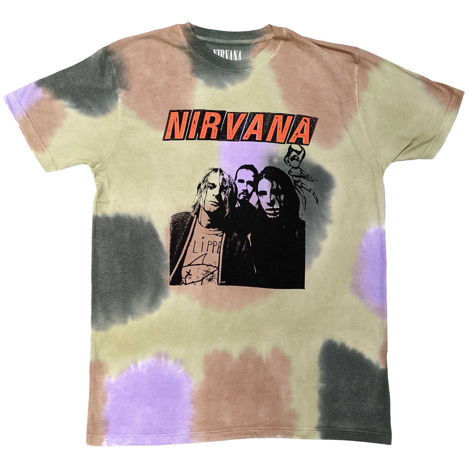 Nirvana 'Heart Shaped Box' (Bianco) T-Shirt - NUOVO E UFFICIALE Nirvana 'Heart Shaped Box' (Bianco) T-Shirt - NUOVO E UFFICIALE