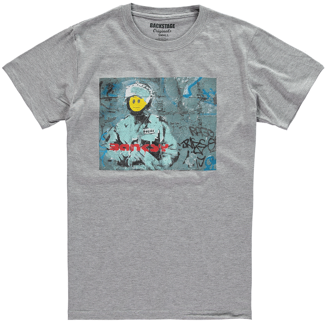 Banksy Smiley Copper Men's T-shirt