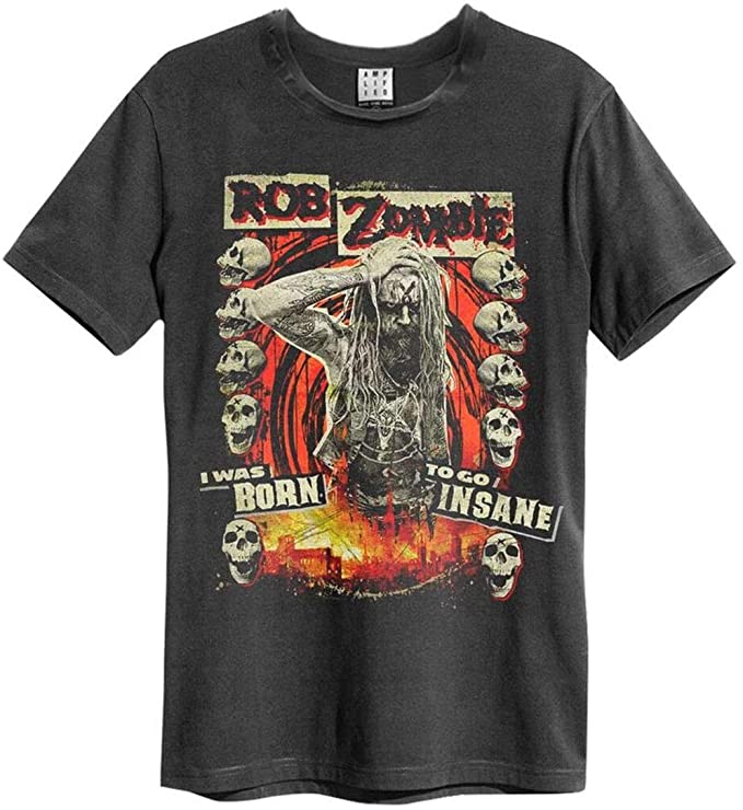 ROB ZOMBIE MENS AMPLFIED T-SHIRT