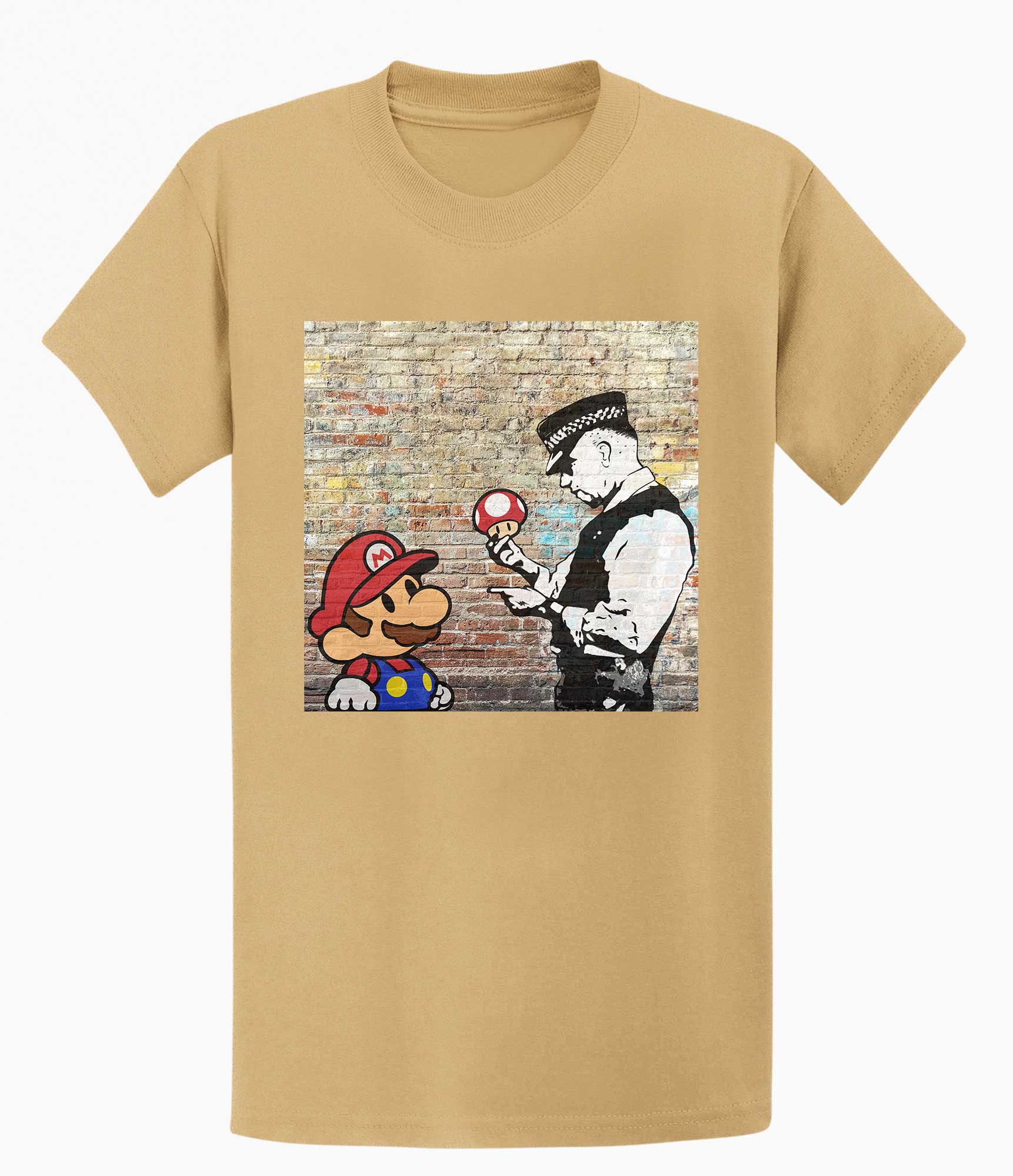Banksy Unisex T-shirt - Super Mario Banksy-Apparel