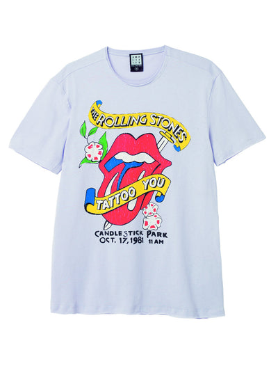 The Rolling Stones Tattoo Mens T-shirt Amplified