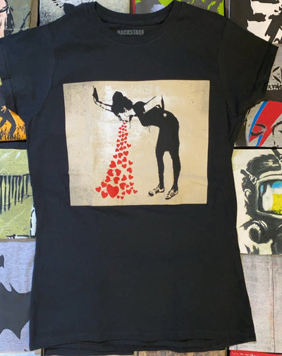 Banksy Sick Of Love Women's T-shirt