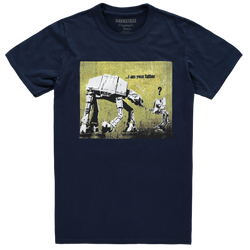 Image of  Am Your Father Star Wars Men's T-shirt     Banksy                       