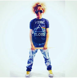Image of For mini rockers punk metal rock and more for babies and kids.. red hot chilli peppers Ramones pink Floyd rolling stones and more