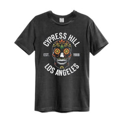 Image of Backstage Originals Cypress Hill - Floral Skull Amplified Men's T-Shirt