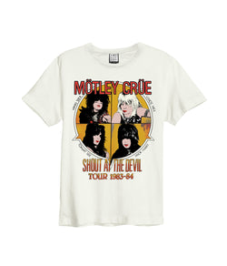 Image of Motley Crue Band T Shirt Tour Amplified Backstage ORIGINALS