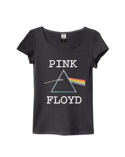 Image of women's pink floyd t shirt