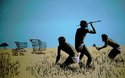 Image of Banksy Trolley Hunters 