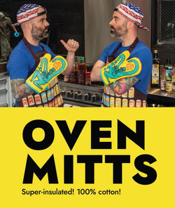 Image of BlueQ Oven Mitts