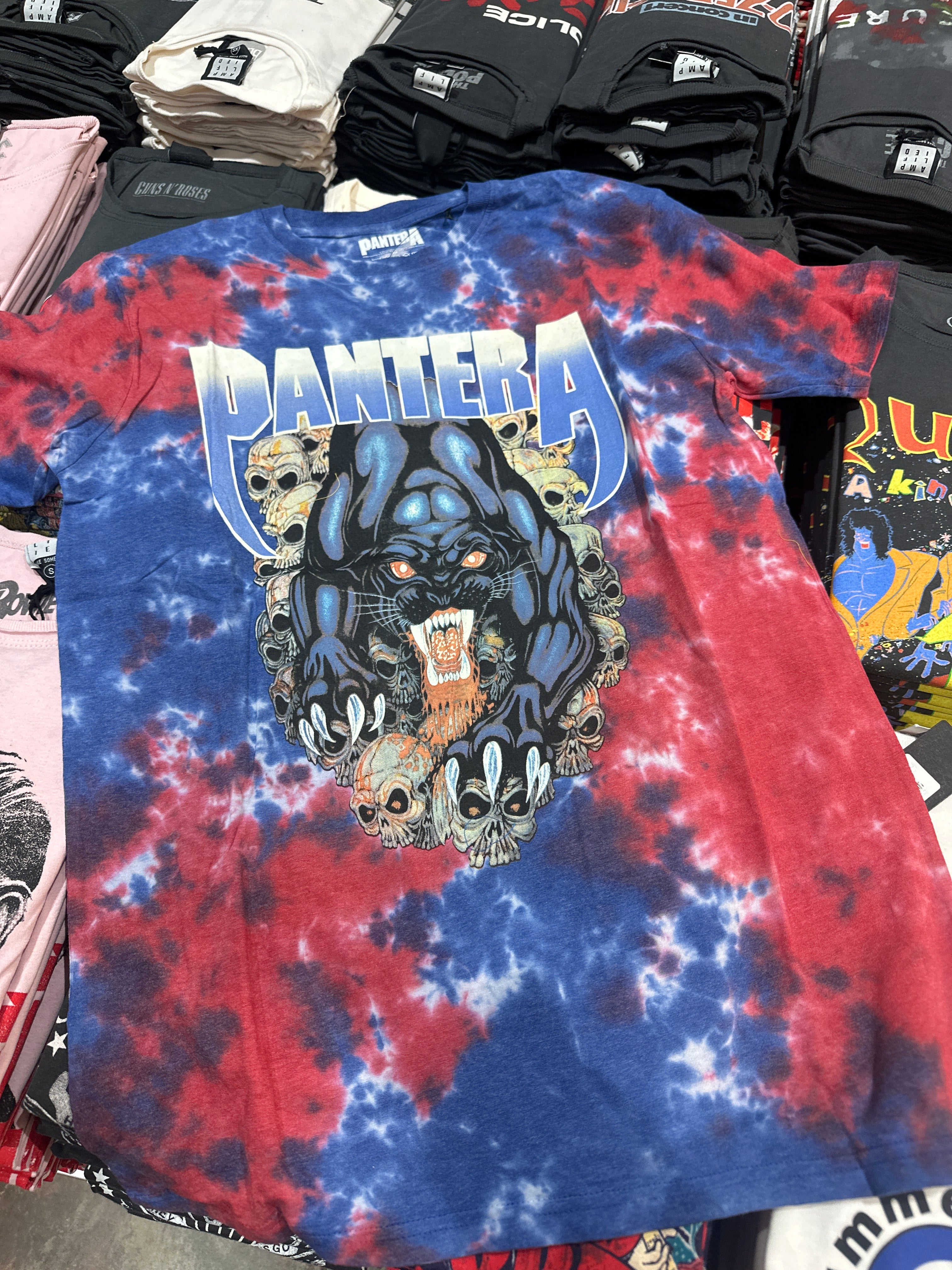 Image of Pantera T-shirt - Panther Rock Off
