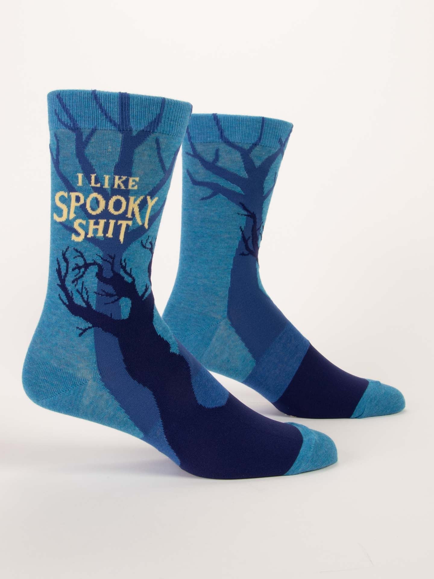 Image of I Like Spooky Shit M-Crew Socks
