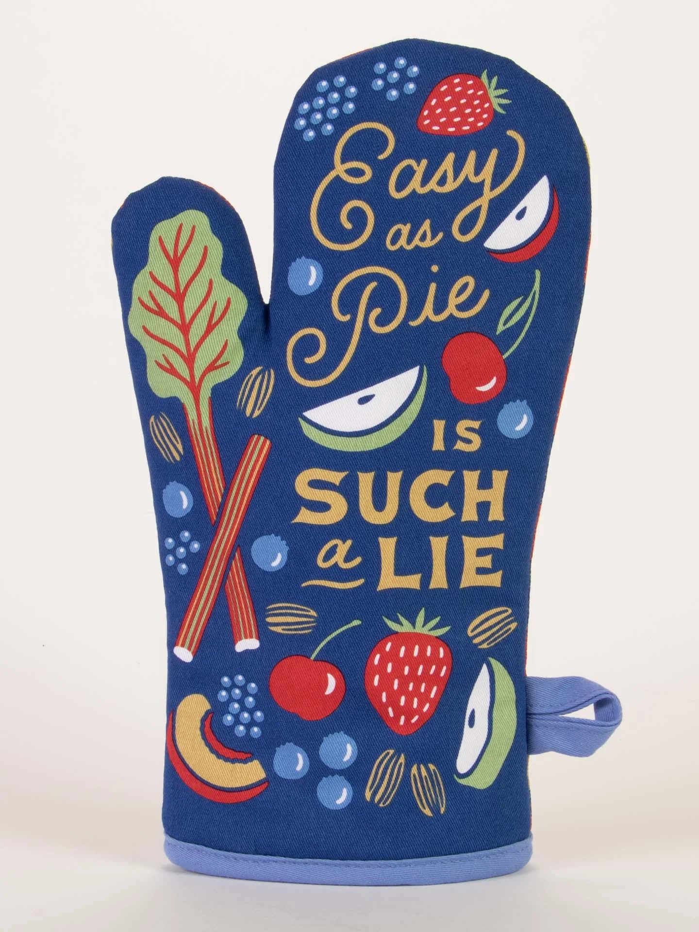 Image of Easy As Pie Is Such A Lie Oven Mitt