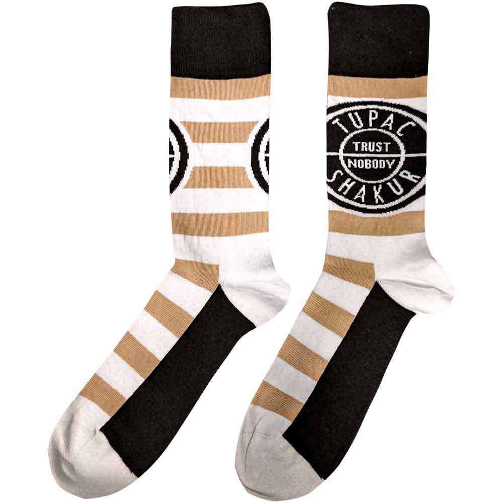 Image of Tupac Unisex Ankle Socks - Trust Nobody (UK SIZE 7 - 11) Rock Off