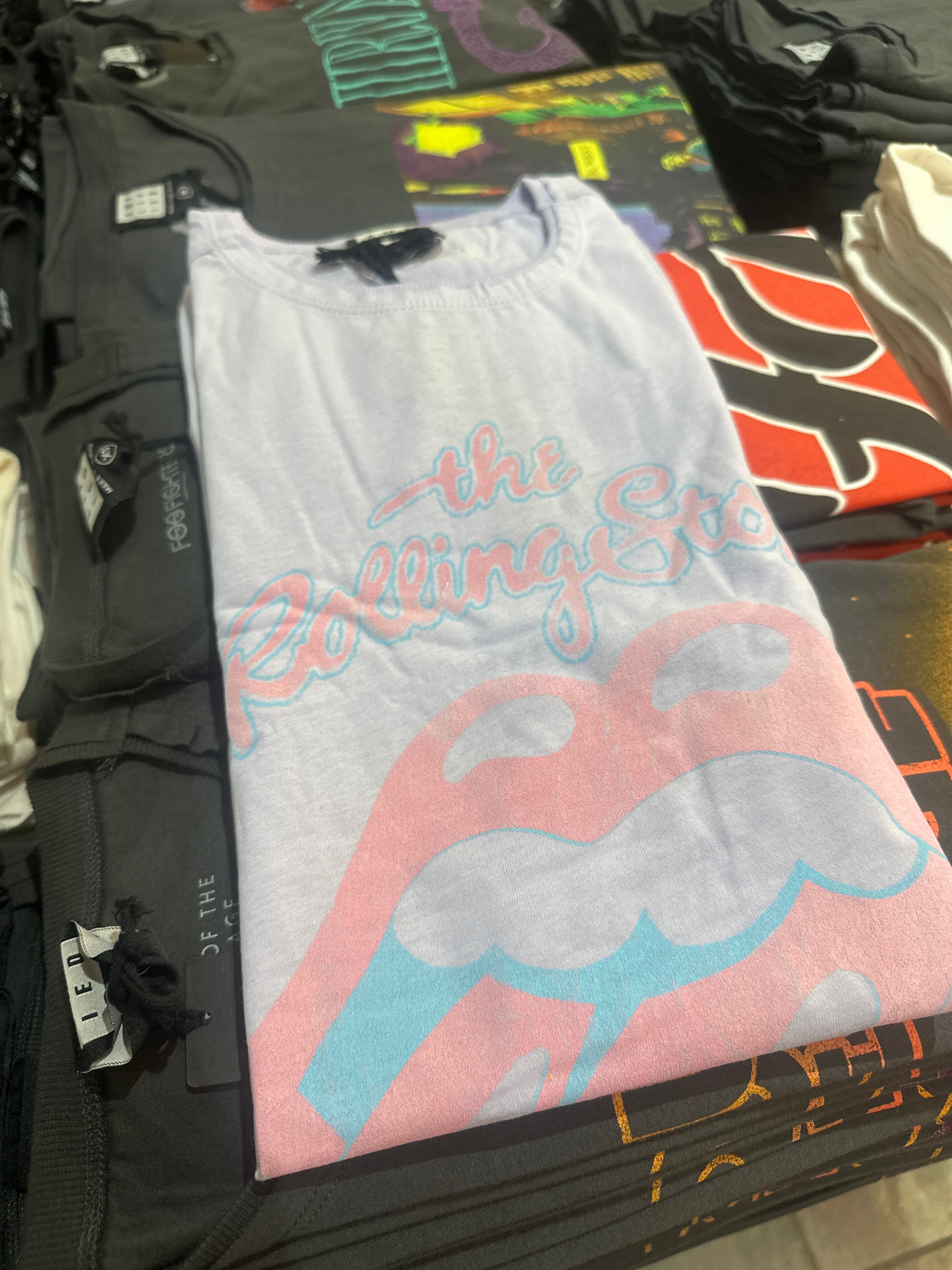 Image of The Rolling Stones T-shirt - Vintage Washed Out Amplified