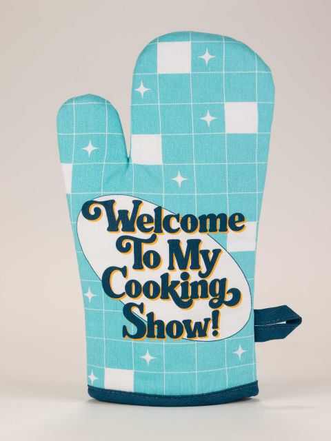 Image of Cooking Show Oven Mitts BLUEQ