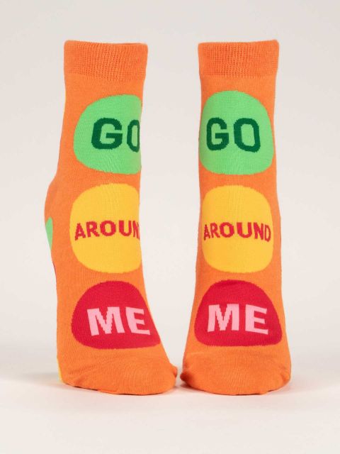 Image of Go Around Me Ankle W-Ankle Socks BLUEQ