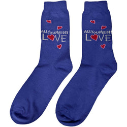 Image of The Beatles Ladies Socks - All You Need is Love (UK SIZE 4 - 7)