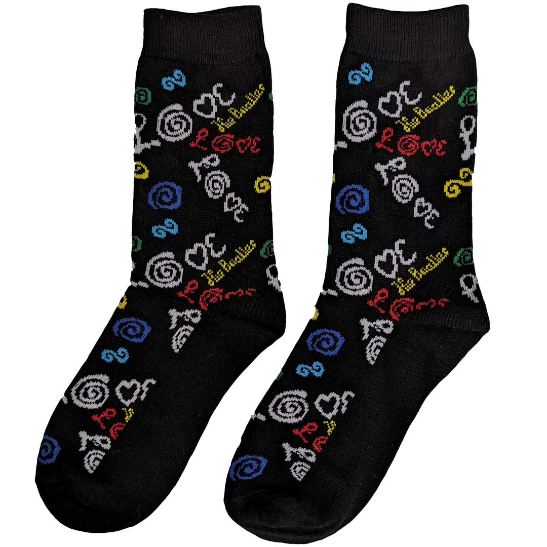 The Beatles Ladies Socks - Love  (UK SIZE 4 - 7)