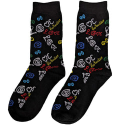 Image of The Beatles Ladies Socks - Love  (UK SIZE 4 - 7)