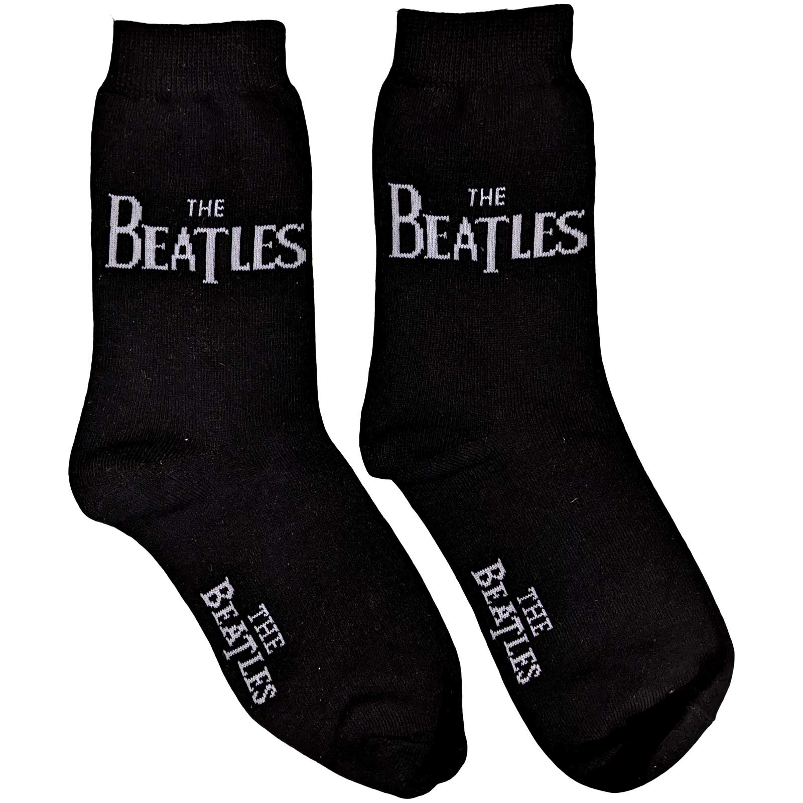 The Beatles Ladies Ankle Socks - Drop T Logo  (UK SIZE 4 - 7)