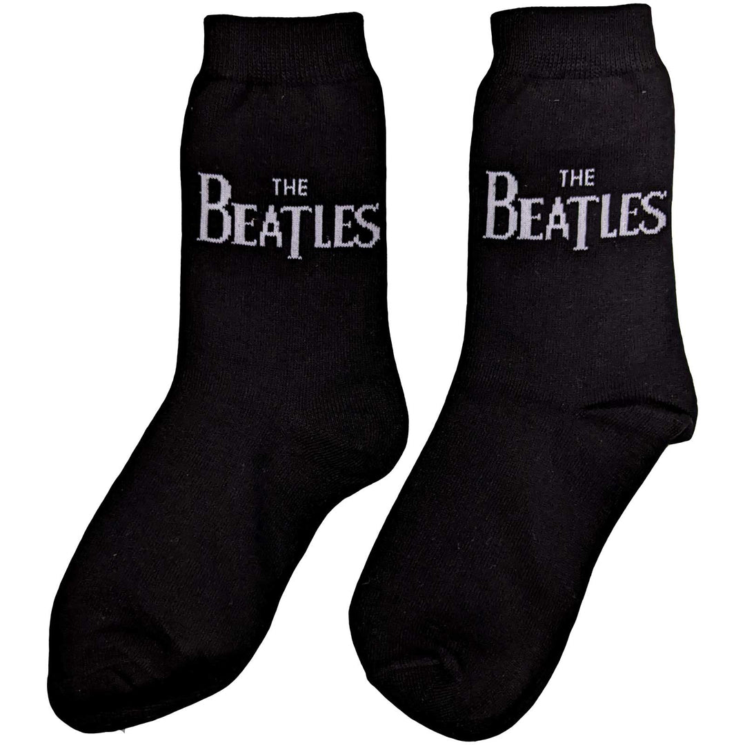 The Beatles Ladies Ankle Socks - Drop T Logo  (UK SIZE 4 - 7)