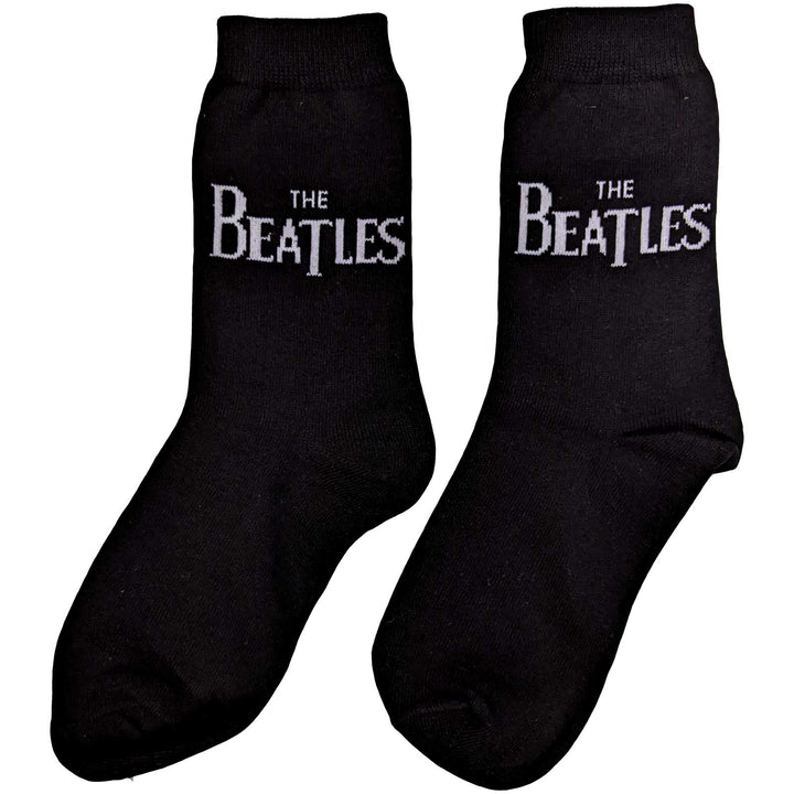 The Beatles Ladies Ankle Socks - Drop T Logo  (UK SIZE 4 - 7)