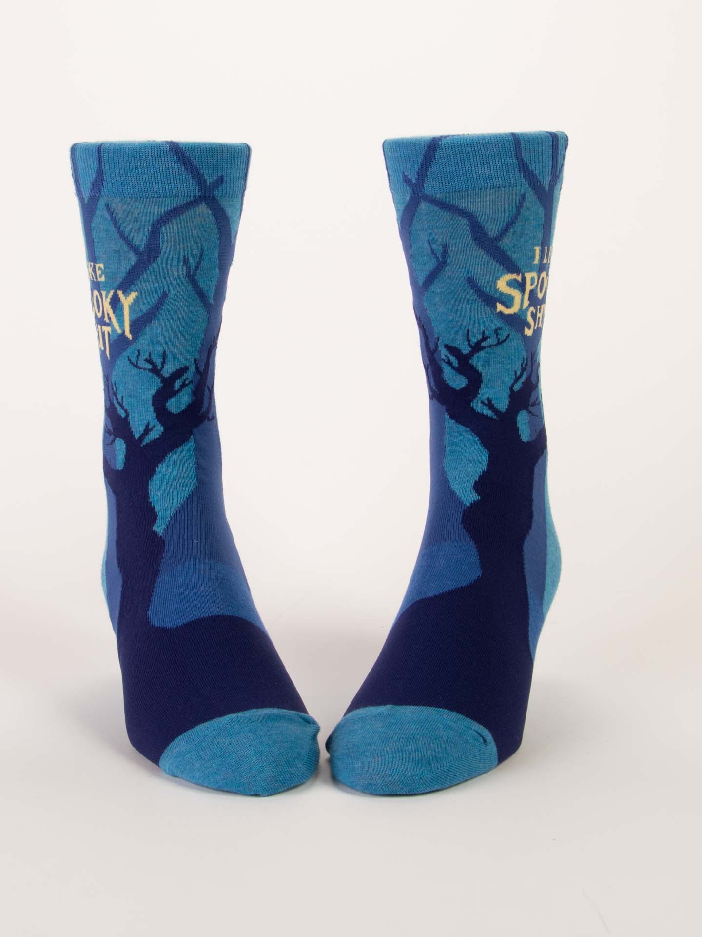 Image of I Like Spooky Shit M-Crew Socks
