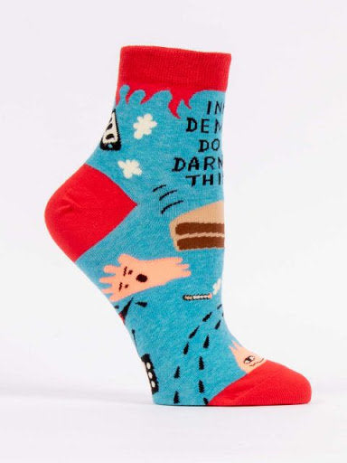 Image of Inner Demons Do The Darndest Things Ankle Socks