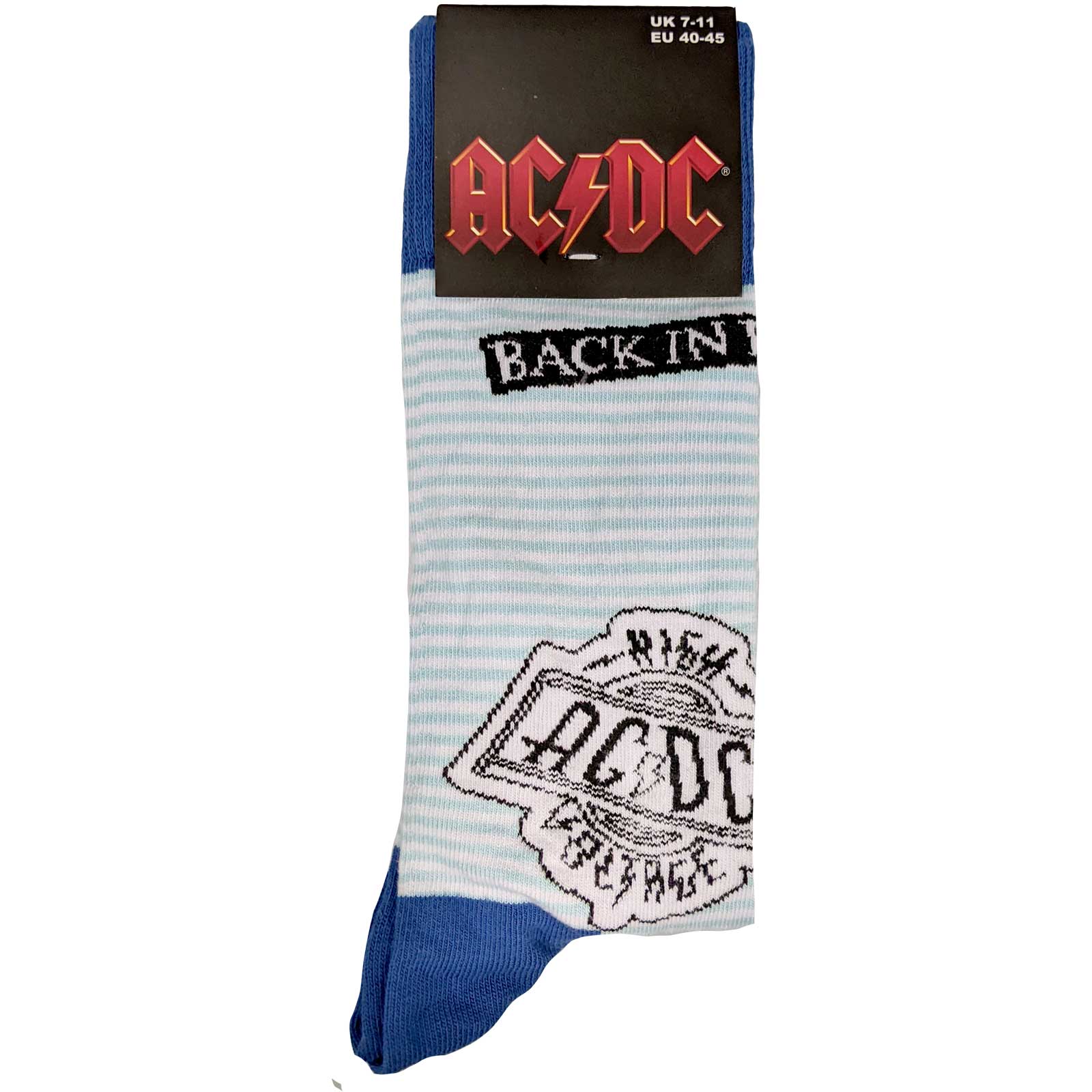 Image of AC/DC Unisex Ankle Socks - Icons  ( UK SIZE 7-11 ) Rock Off