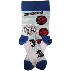 Image of AC/DC Unisex Ankle Socks - Icons  ( UK SIZE 7-11 )
