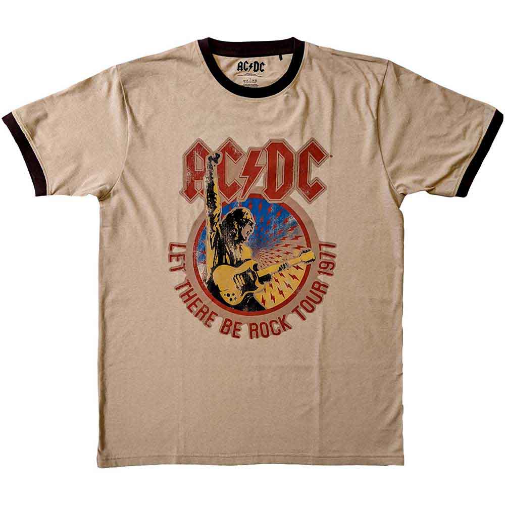 Image of AC/DC T Shirt - Let There be Rock 77 Rock Off