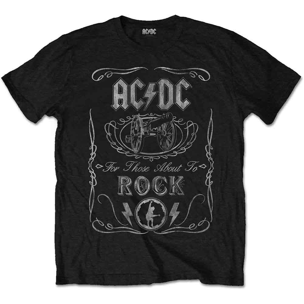 Image of AC/DC T Shirt - CANNON SWIG VINTAGE Rock Off