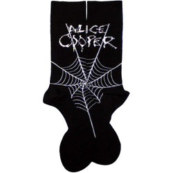 Image of Alice Cooper Unisex Ankle Socks - Web (UK SIZE 6 - 11)