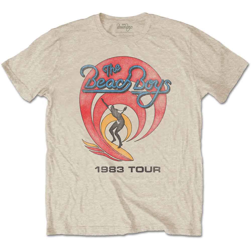 Image of Beach Boys T-shirt - 1983 Tour Rock Off