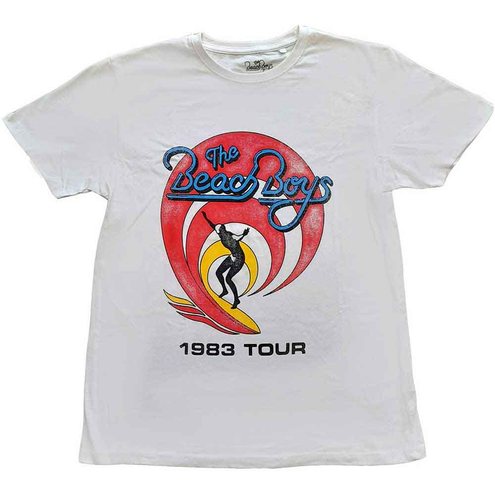 Image of Beach Boys T-shirt - 1983 Tour Rock Off