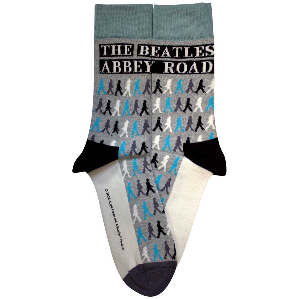 Image of The Beatles Unisex Ankle Socks - Abbey Road (SIZE 6 - 11) Rock Off