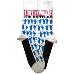 Image of The Beatles Unisex Ankle Socks - Help!  Silhouettes (SIZE 7 - 11)