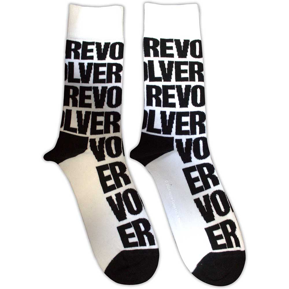 Image of The Beatles Unisex Ankle Socks - Revolver (SIZE 7 - 11) Rock Off
