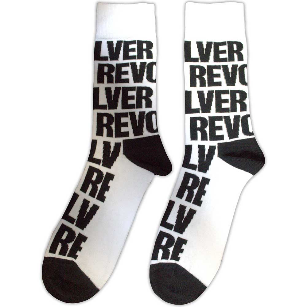Image of The Beatles Unisex Ankle Socks - Revolver (SIZE 7 - 11) Rock Off