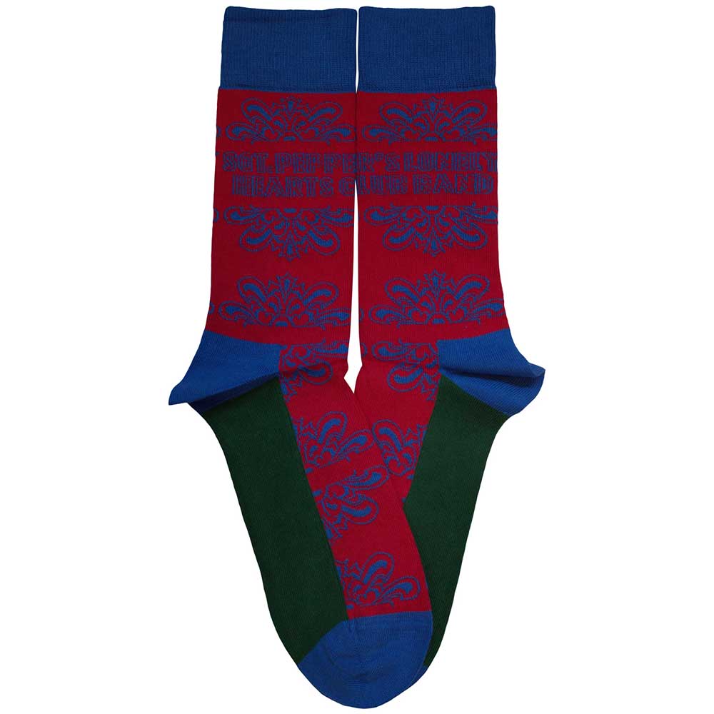 The Beatles Unisex Ankle Socks - SGT Pepper Text Outlines (SIZE 7 - 11)