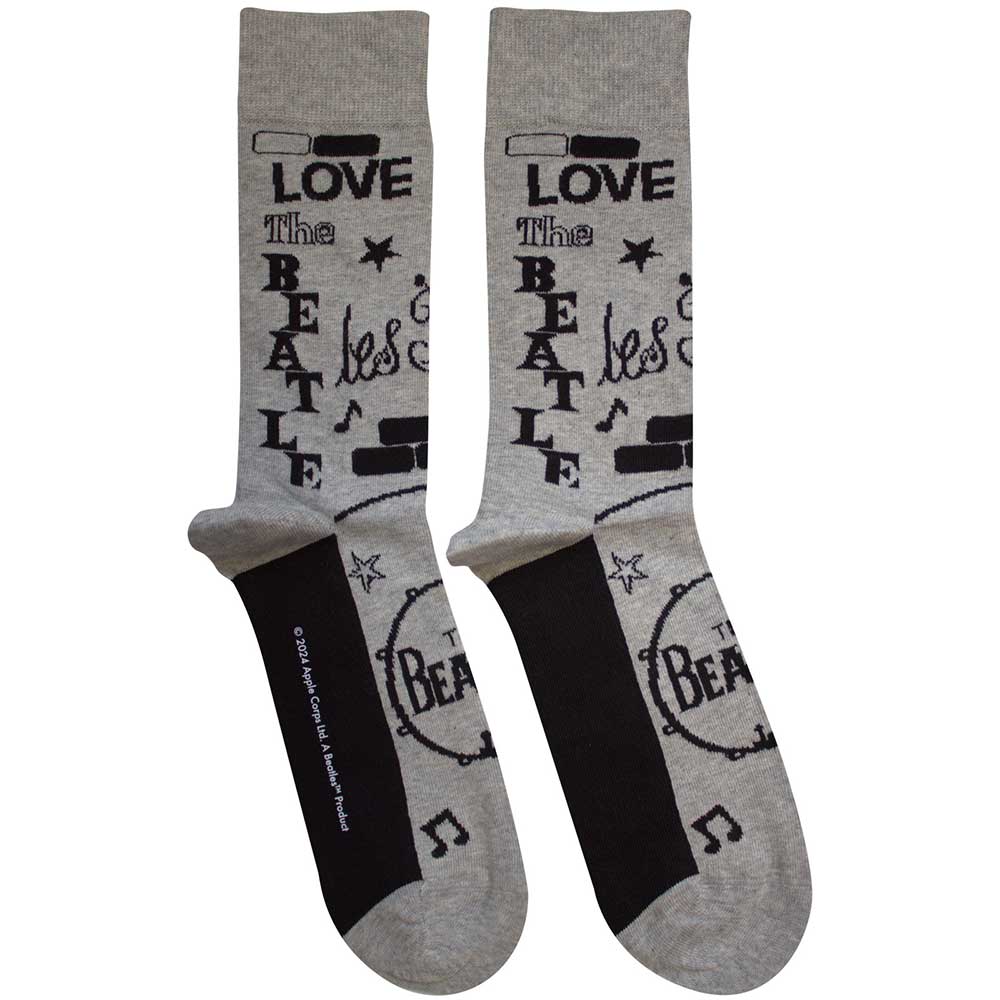 Image of The Beatles Unisex Ankle Socks - Cavern (SIZE 7 - 11) Rock Off