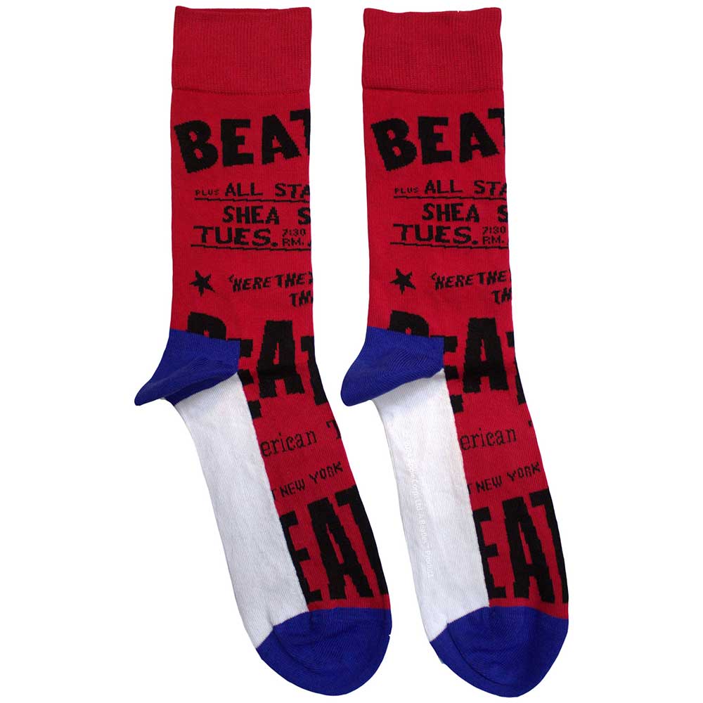Image of The Beatles Unisex Ankle Socks - USA Rock Off