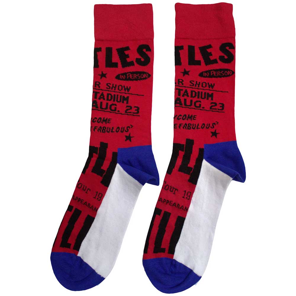 Image of The Beatles Unisex Ankle Socks - USA Rock Off