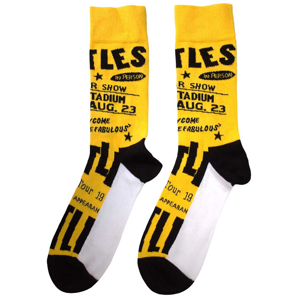 Image of The Beatles Unisex Ankle Socks - USA Rock Off