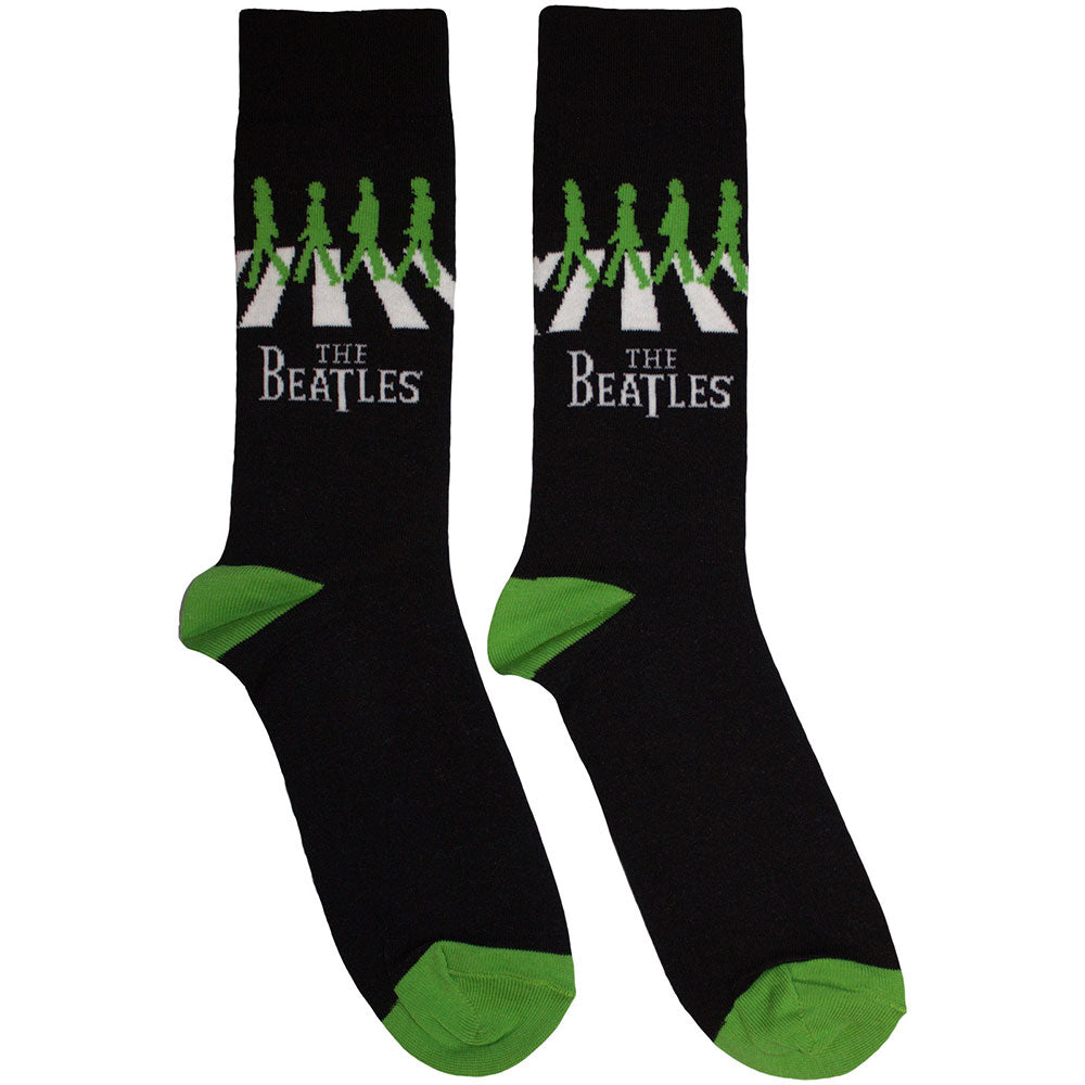 Image of The Beatles Unisex Ankle Socks - Abbey Road Crossing Rock Off