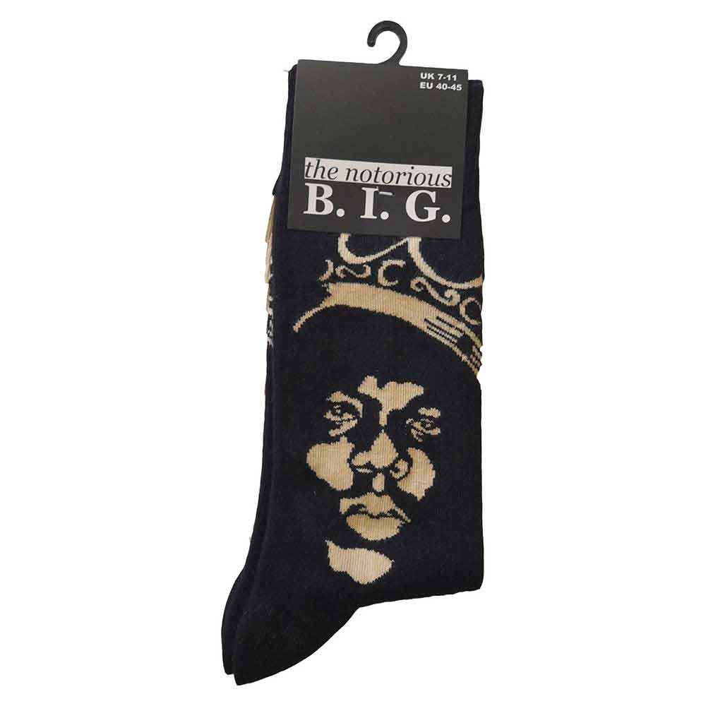 Biggie Smalls Unisex Ankle Socks - Gold Crown