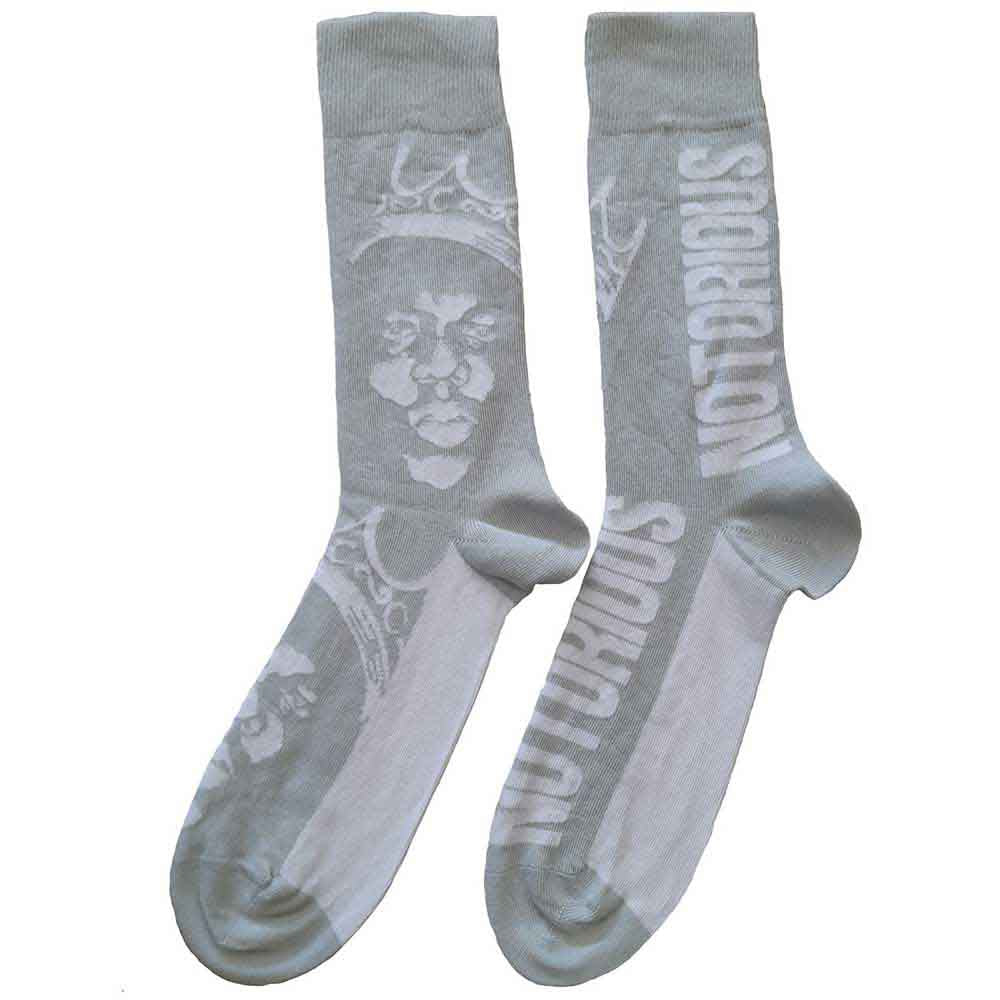 Image of Biggie Smalls Unisex Ankle Socks - Crown Monochrome Rock Off