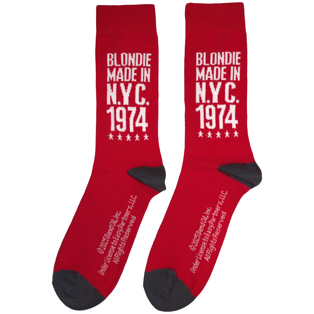 Blondie Unisex Ankle Socks - Made In NYC '74 Lines