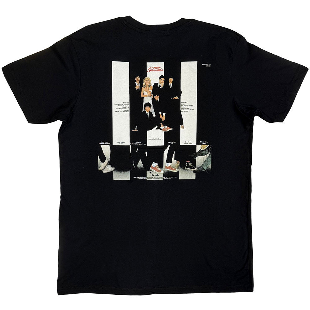 Image of Blondie Unisex T-Shirt: Parallel Lines (Back Print)